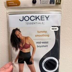 Jockey Black Mid-Waist Boyshort
